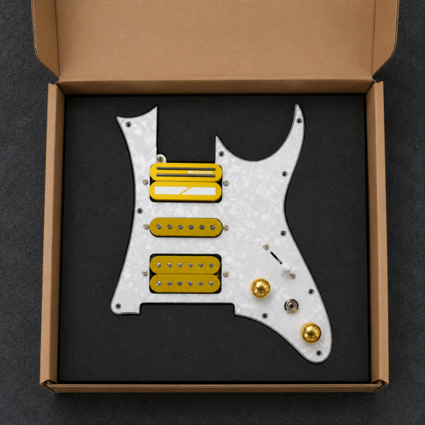 Veyz Sustainer Full Wiring Pickguard HSH (Pre-Wired Premium Pack)