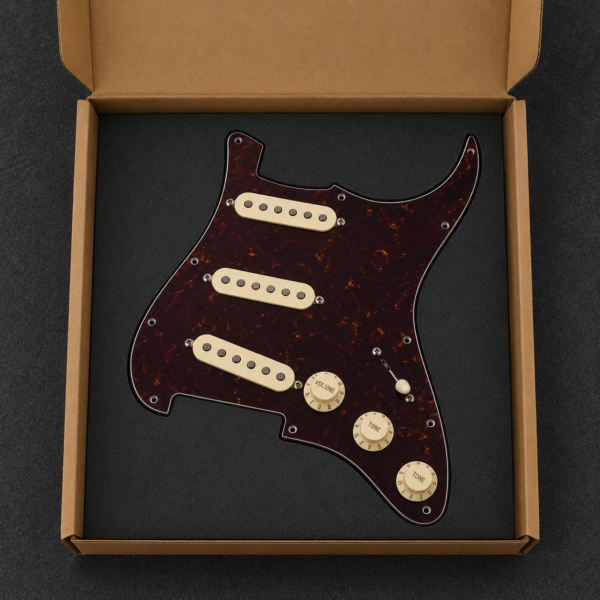 Veyz Sustainer Full Wiring Pickguard SSS (Pre-Wired Premium Pack)